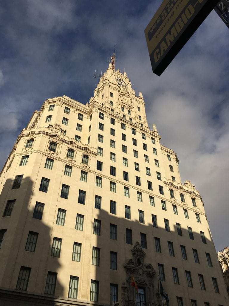 The Telefonica building: Madrid’s first skyscraper