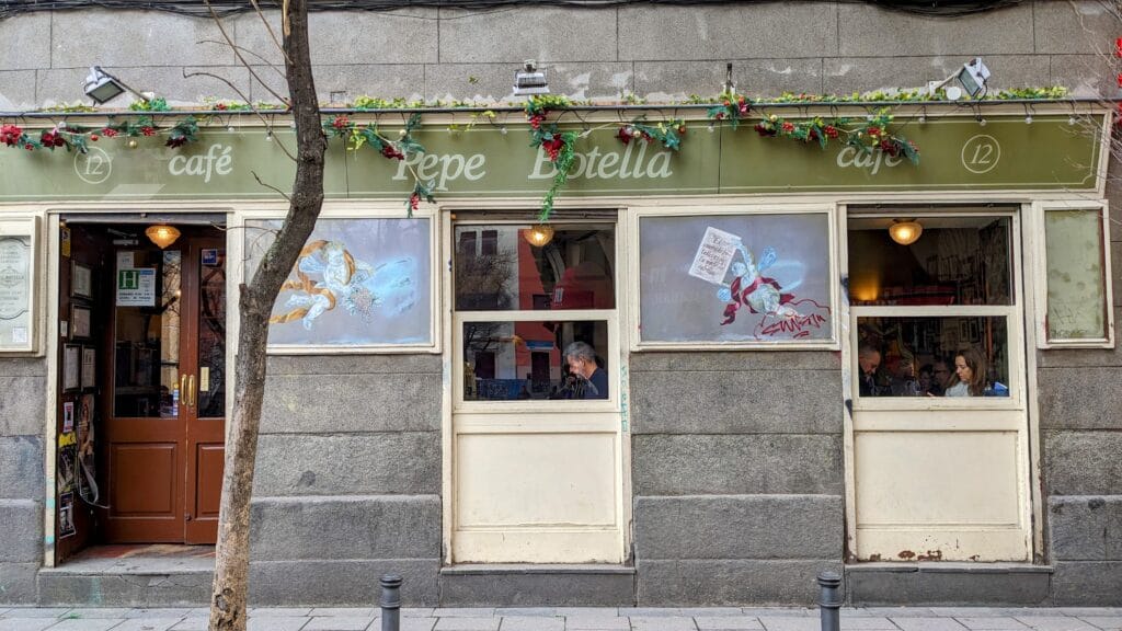 Pepe Botella in Malasaña