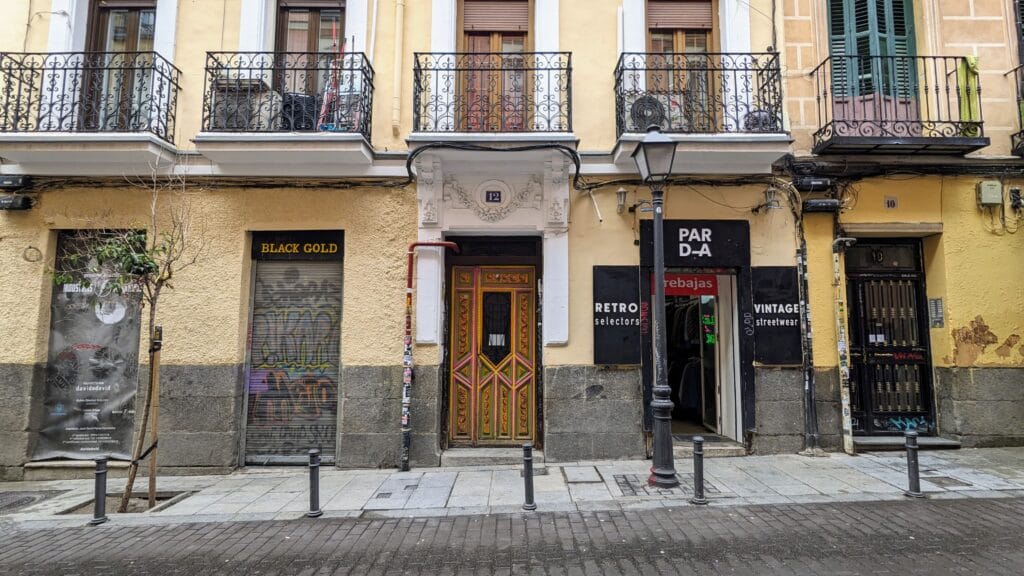 19th century tenament building in Malasaña