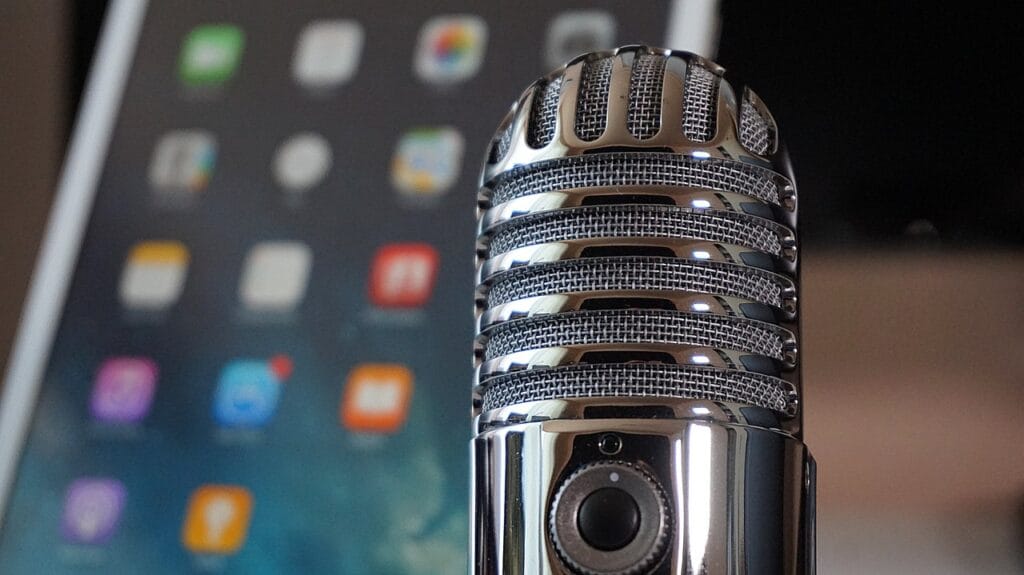 microphone, tablet, podcast, condenser microphone, home office, podcast, podcast, podcast, podcast, podcast