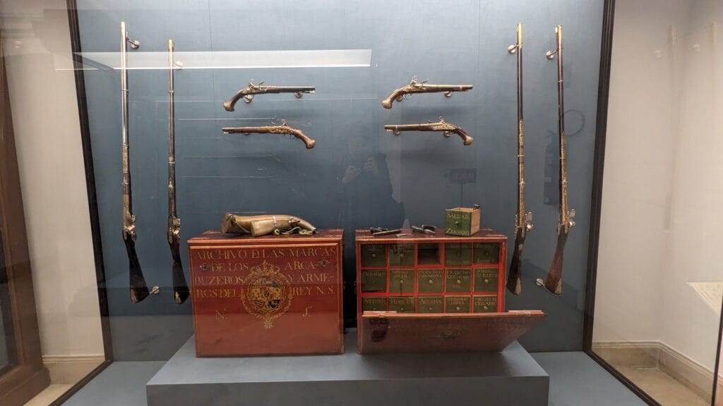18th century arquebuses made in Madrid